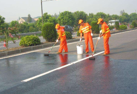 舟山 彩色路面喷漆维修改色的使用寿命有多长？